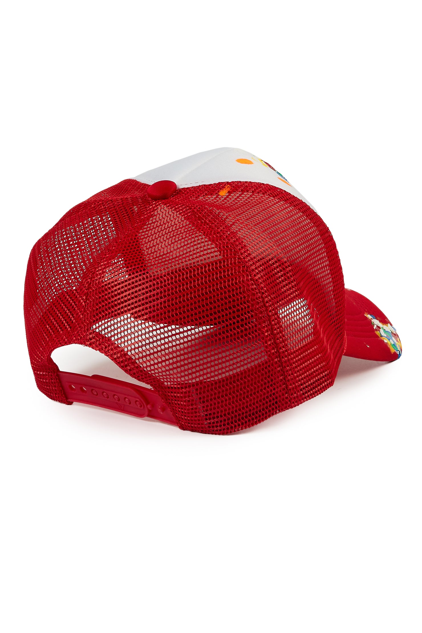 Boys Neptune White/Red Trucker Hat