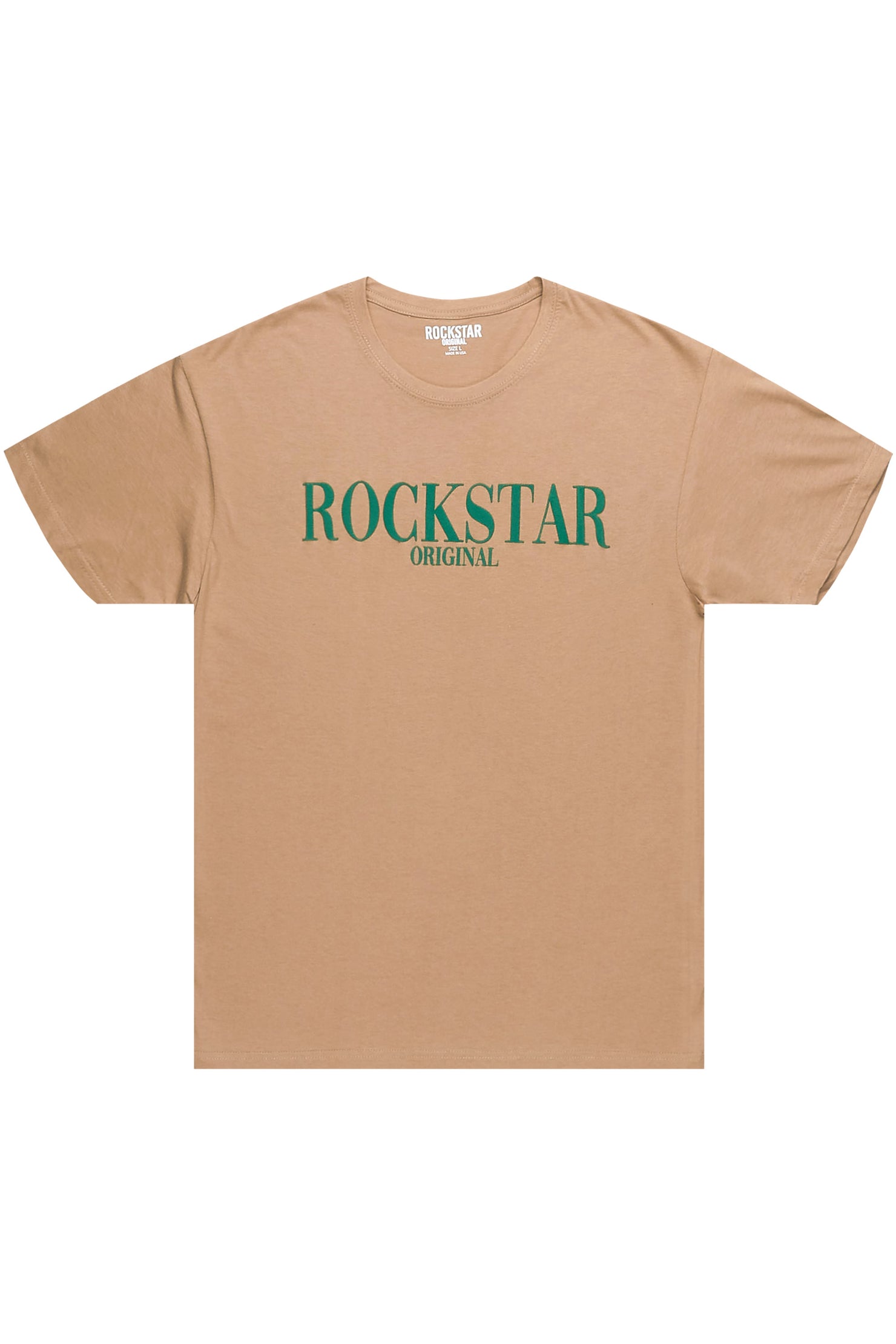 Octavio Printed T-Shirt-Beige/Green