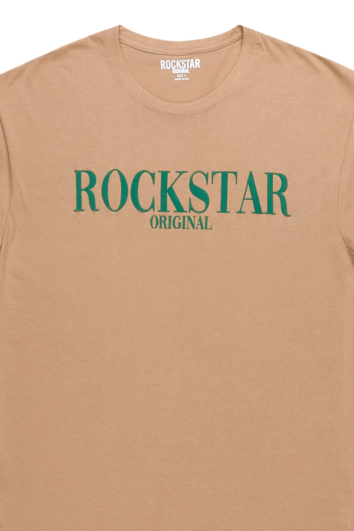 Octavio Printed T-Shirt-Beige/Green