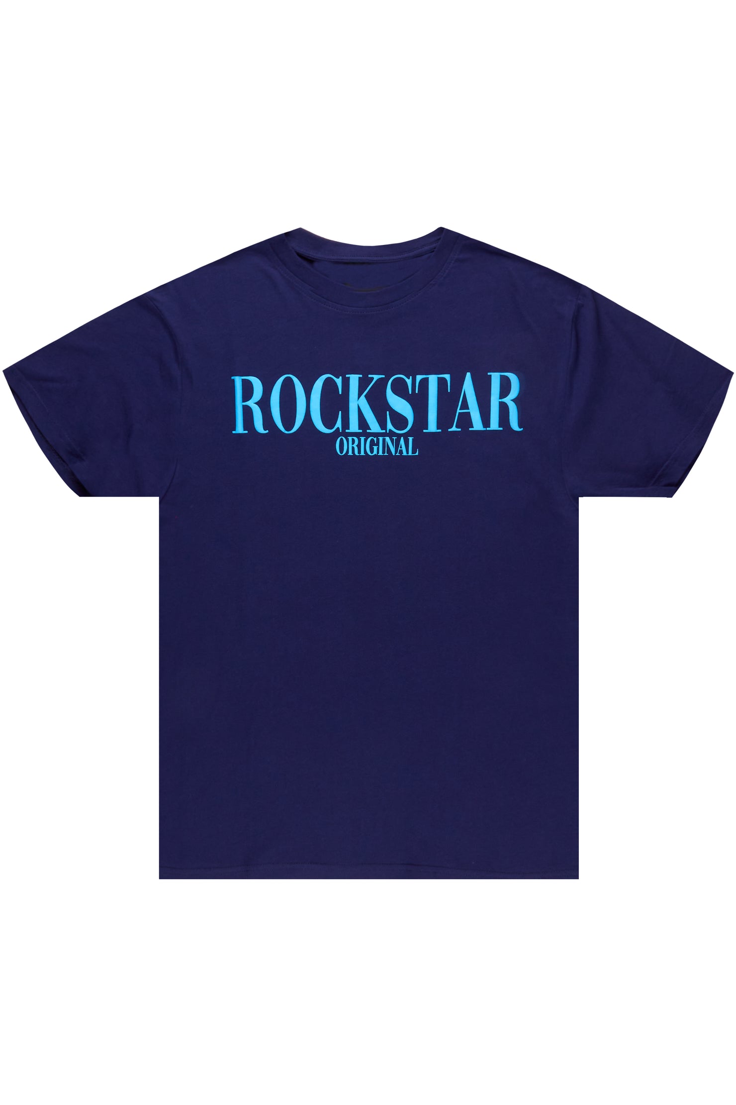 Octavio Printed T-Shirt-Navy/Blue