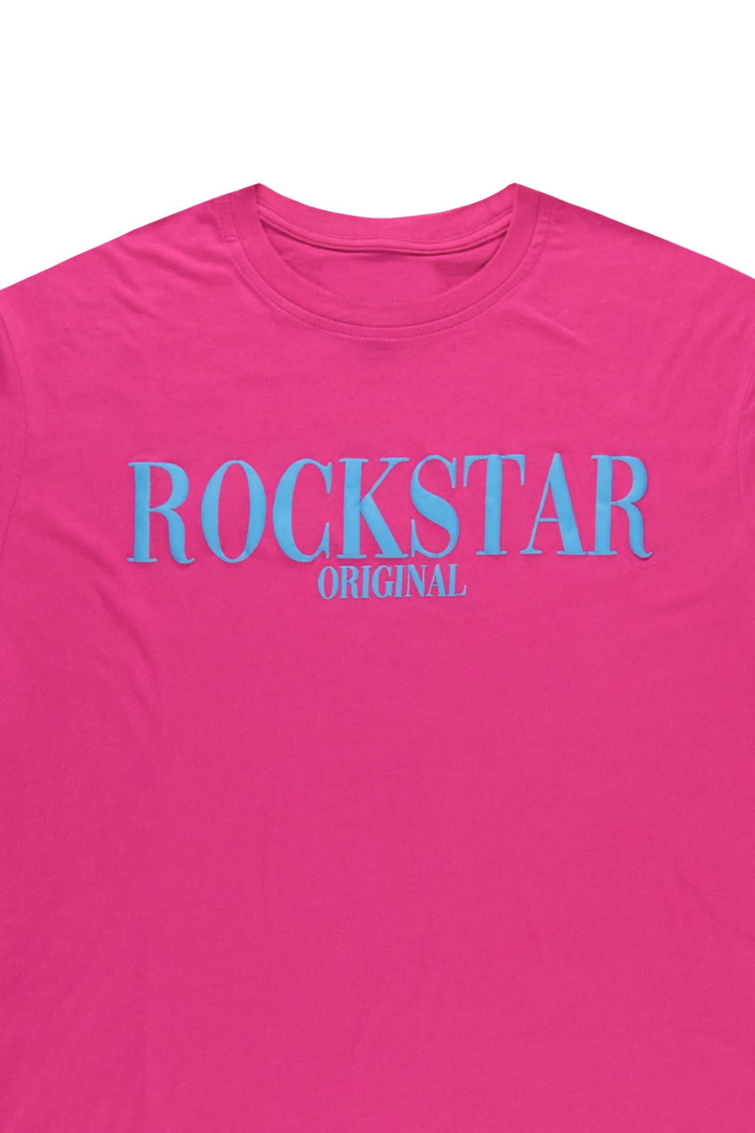 Octavio Printed T-Shirt-Orchid/Blue