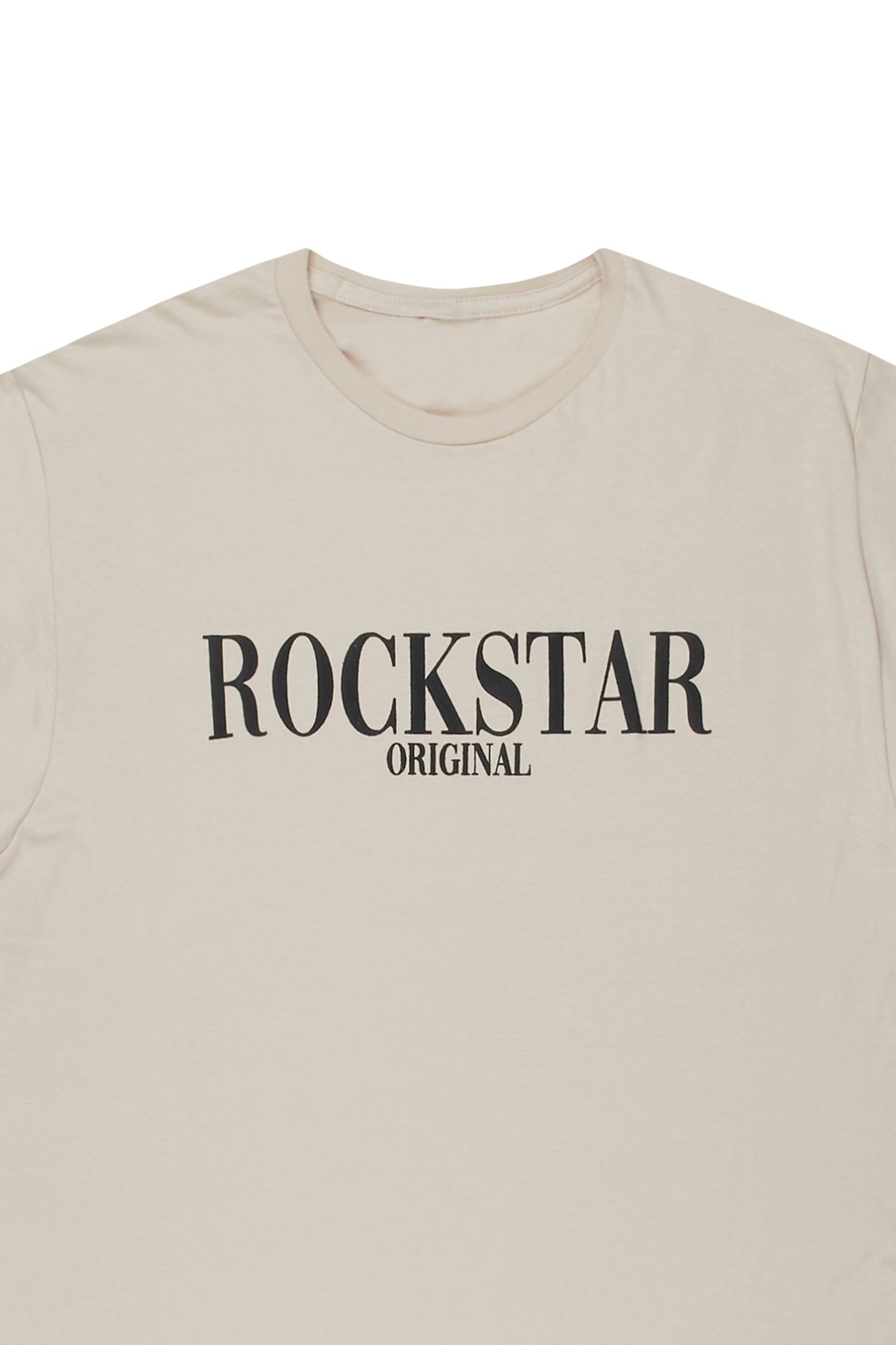 Octavio Printed T-Shirt-Beige/Black