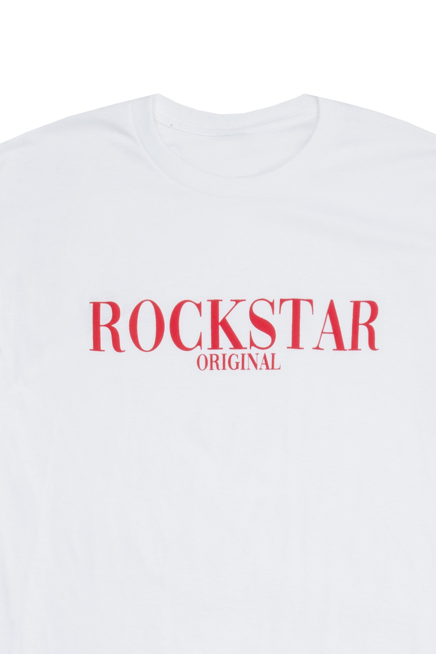 Octavio Printed T-Shirt-White/Red