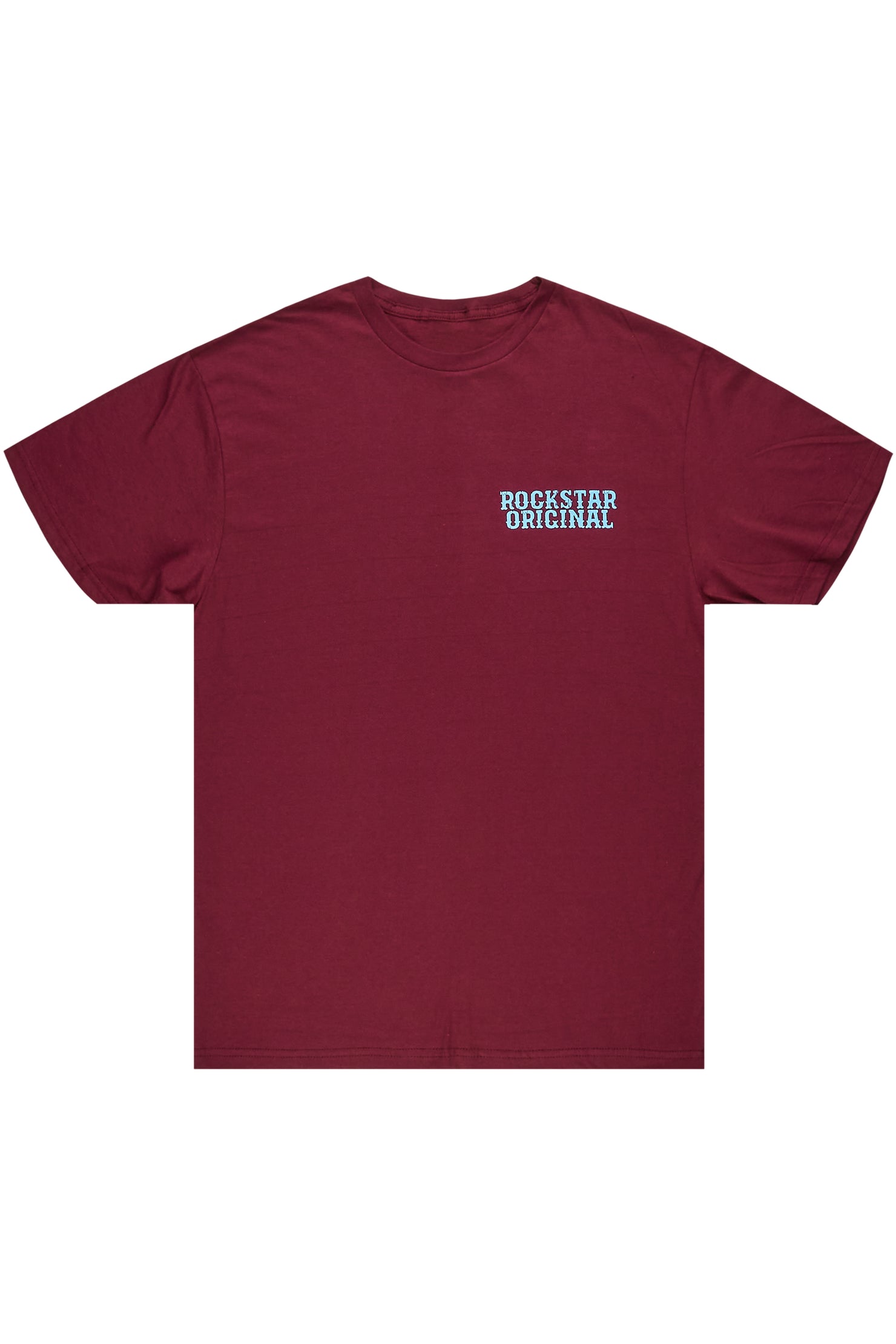 Posse Maroon/ Blue Graphic T-Shirt