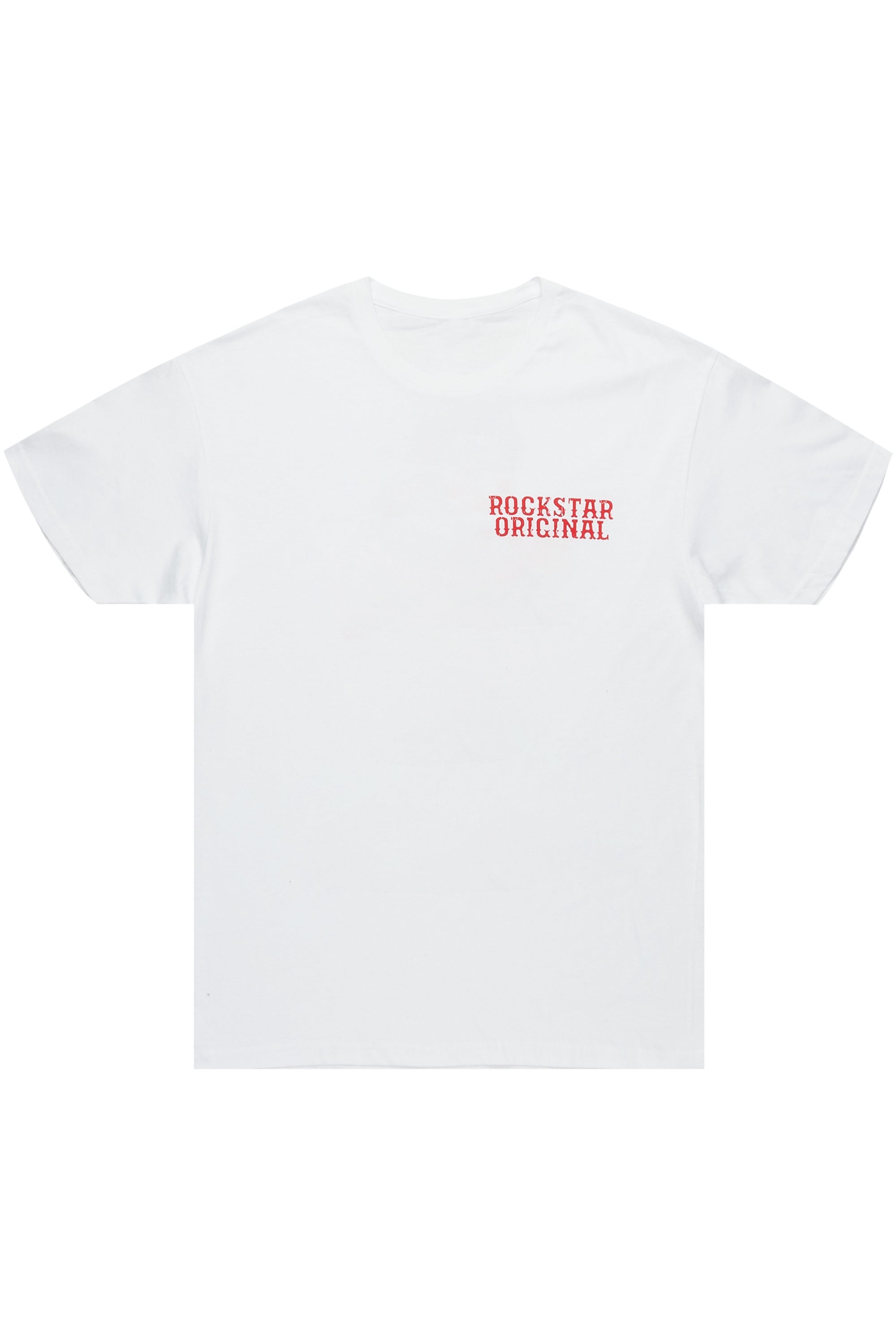 Posse White/Red Graphic T-Shirt