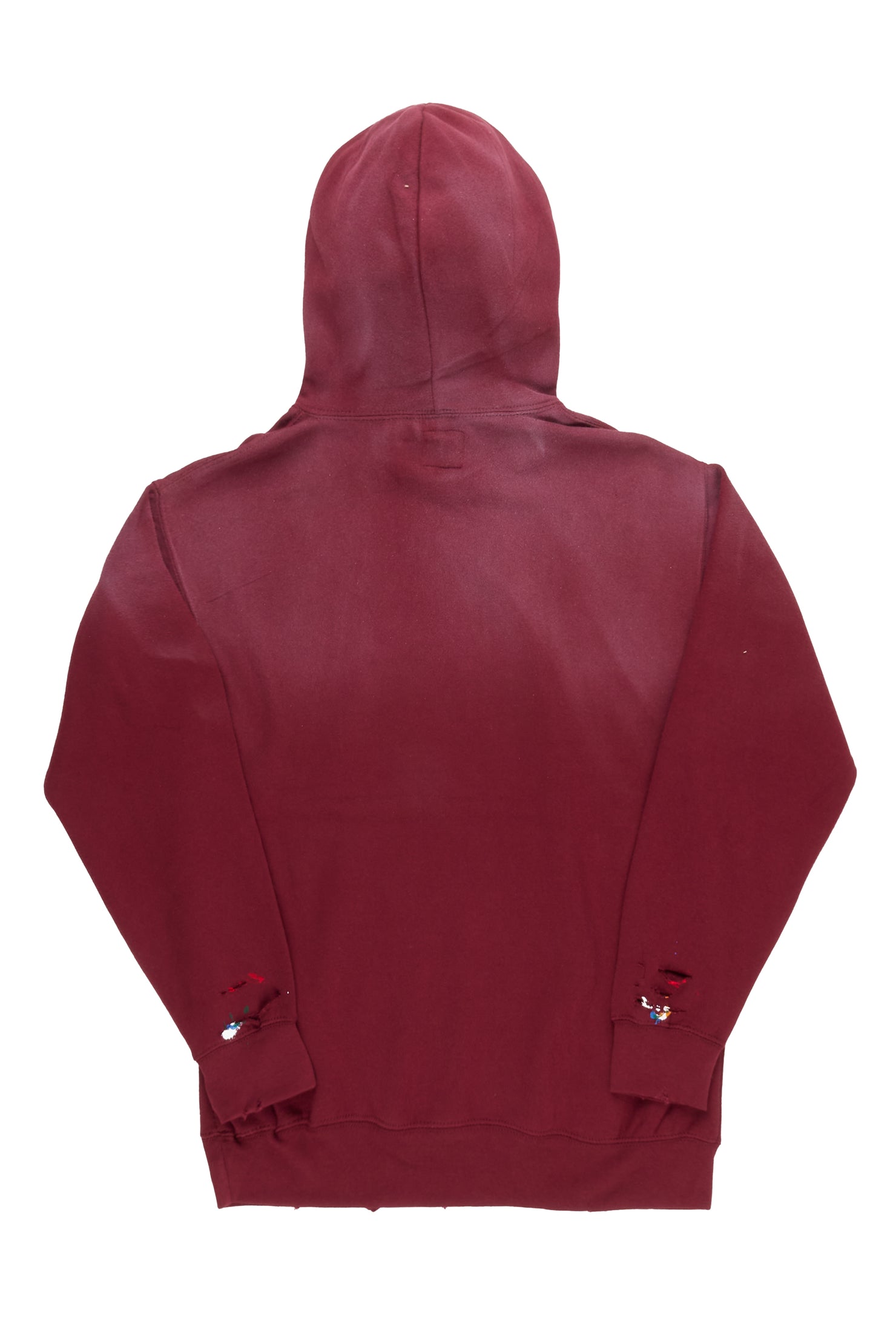 Rockstar Art Dist. Burgundy Graphic Hoodie