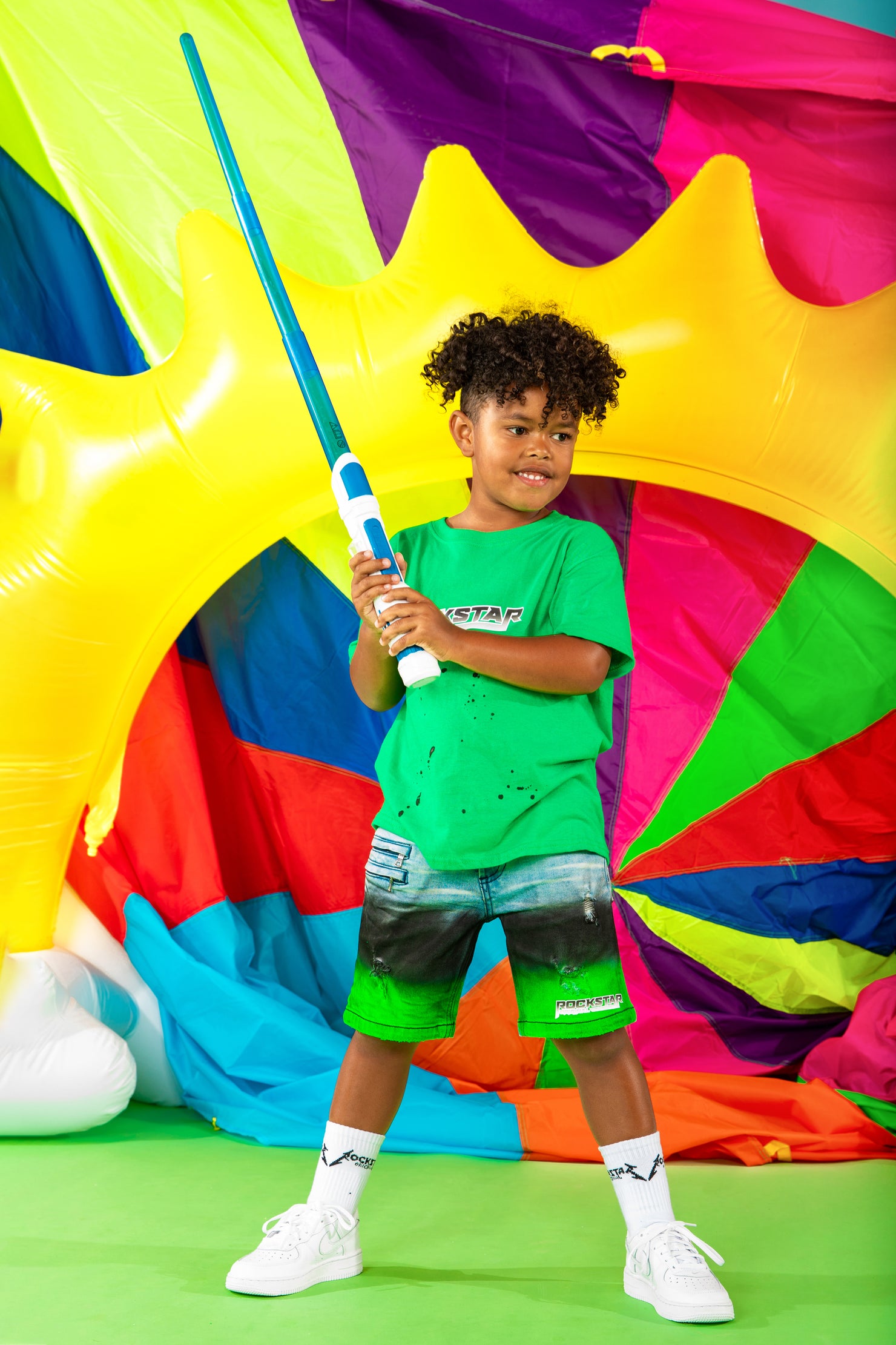 Kids Balbo Short-Green