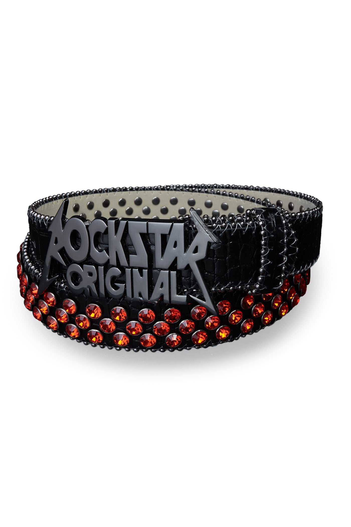 Rockstar Original Silas Logo Belt - Black