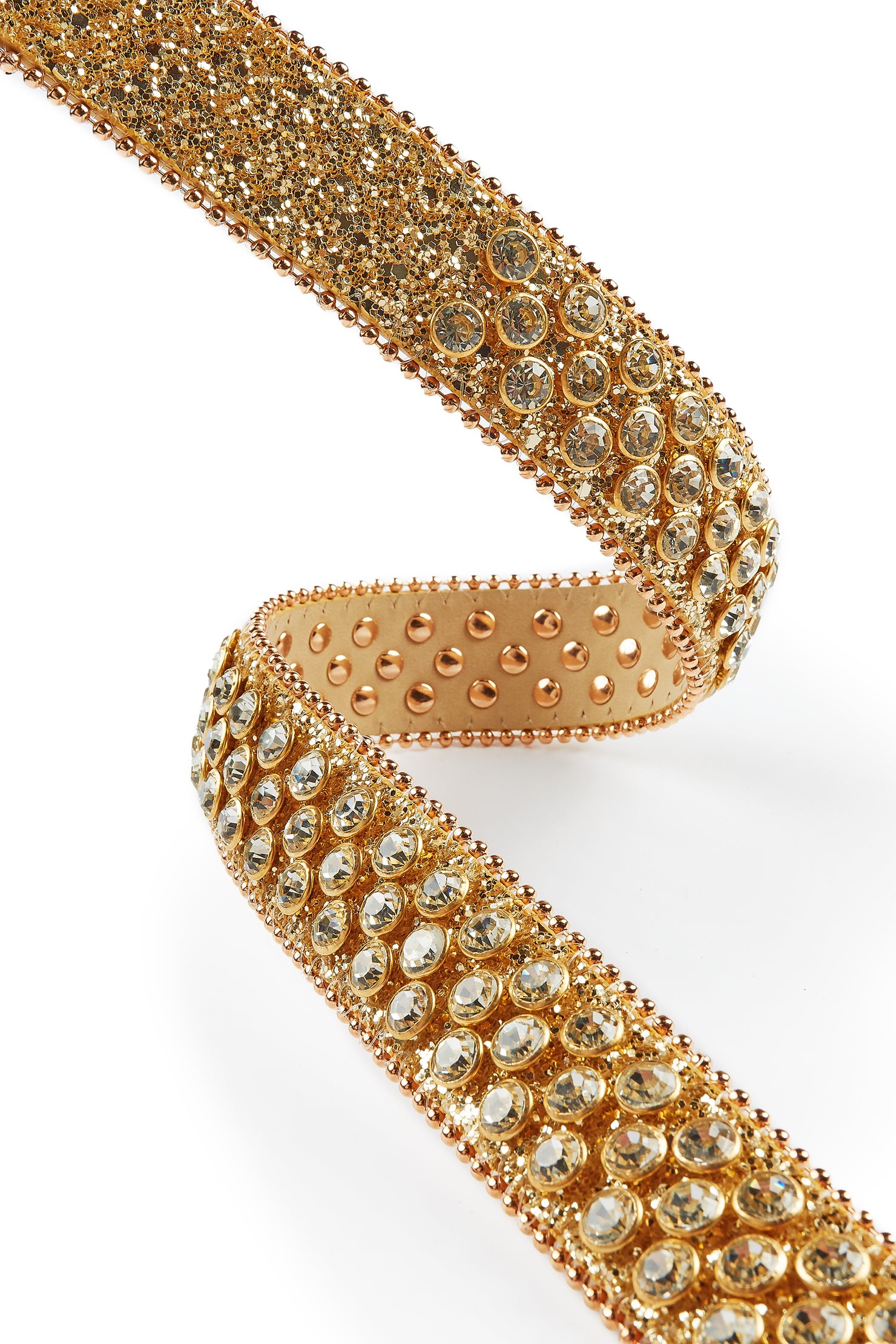 Silas Rockstar Logo Belt-Gold