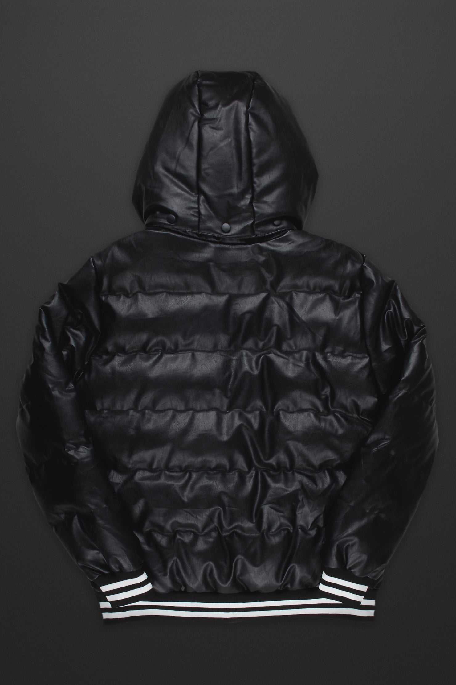 Sir Black Graphic Puffer Jacket