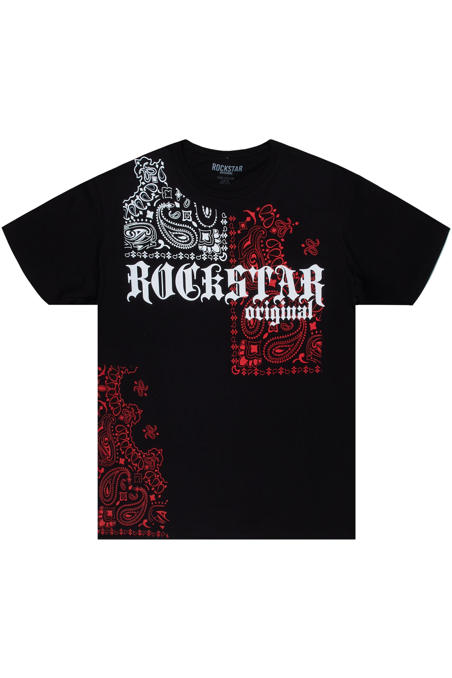 Ski Graphic T-Shirt-Black/Red