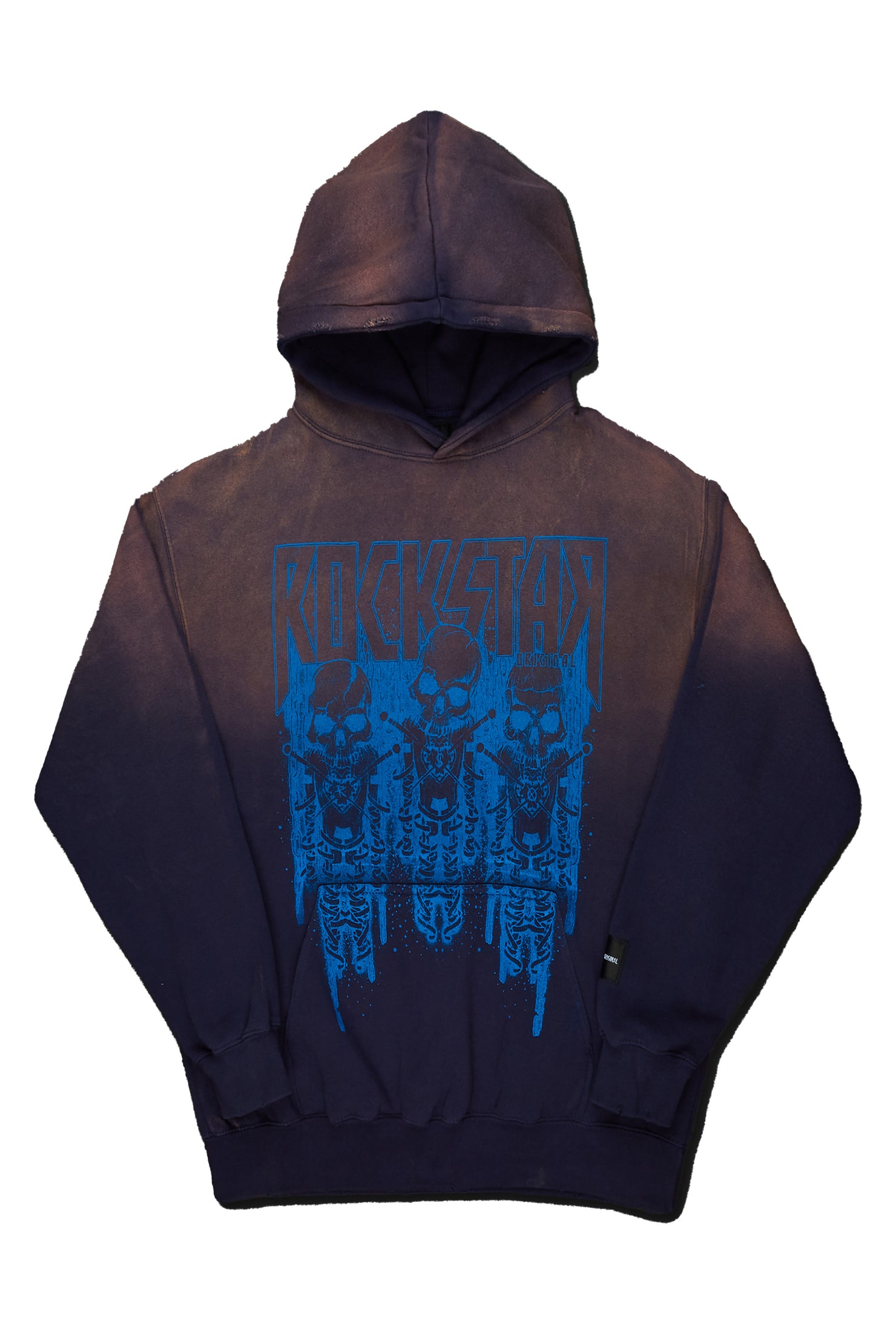 Sabbath Navy Graphic Printed Hoodie