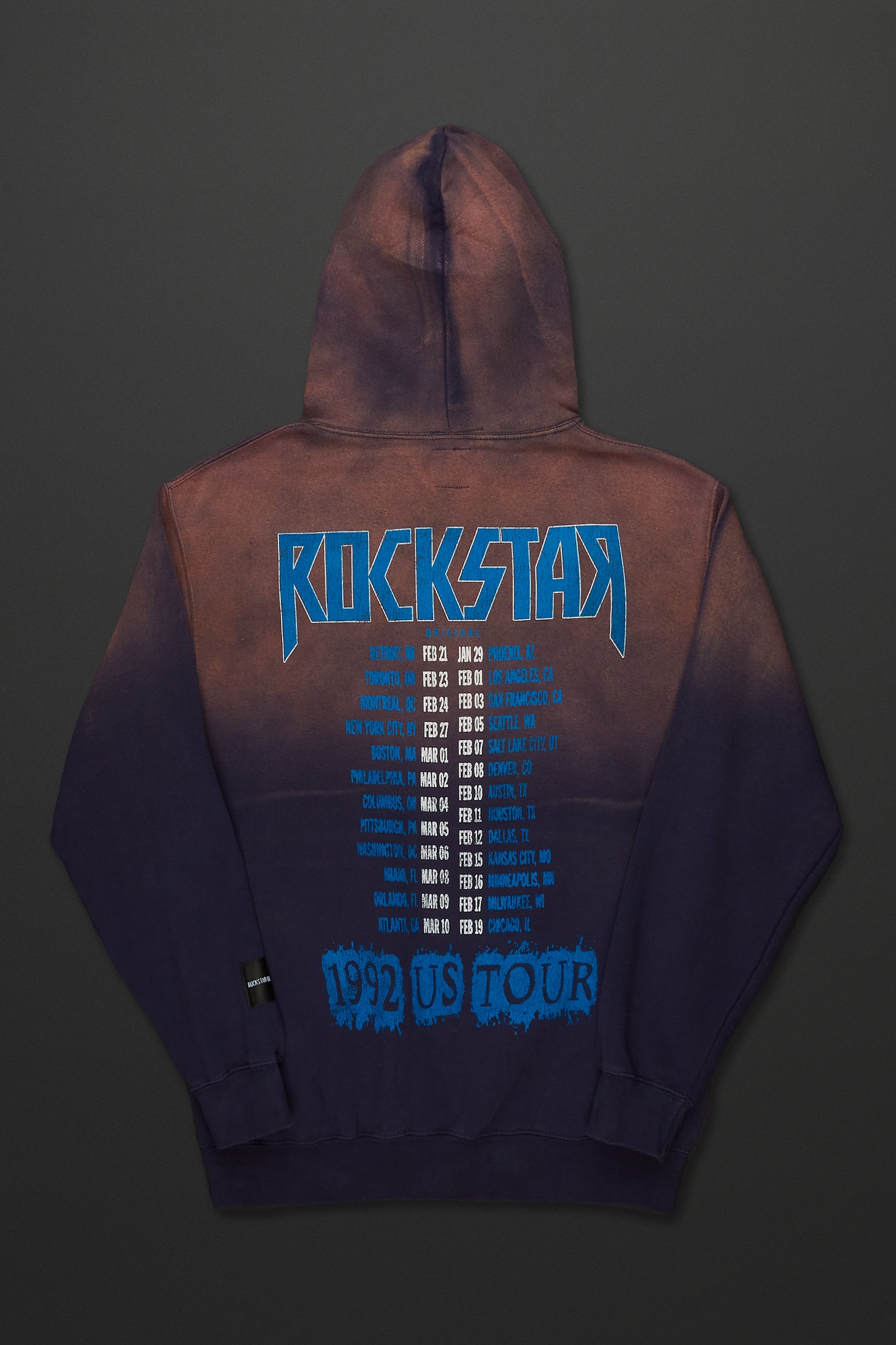 Sabbath Navy Graphic Printed Hoodie