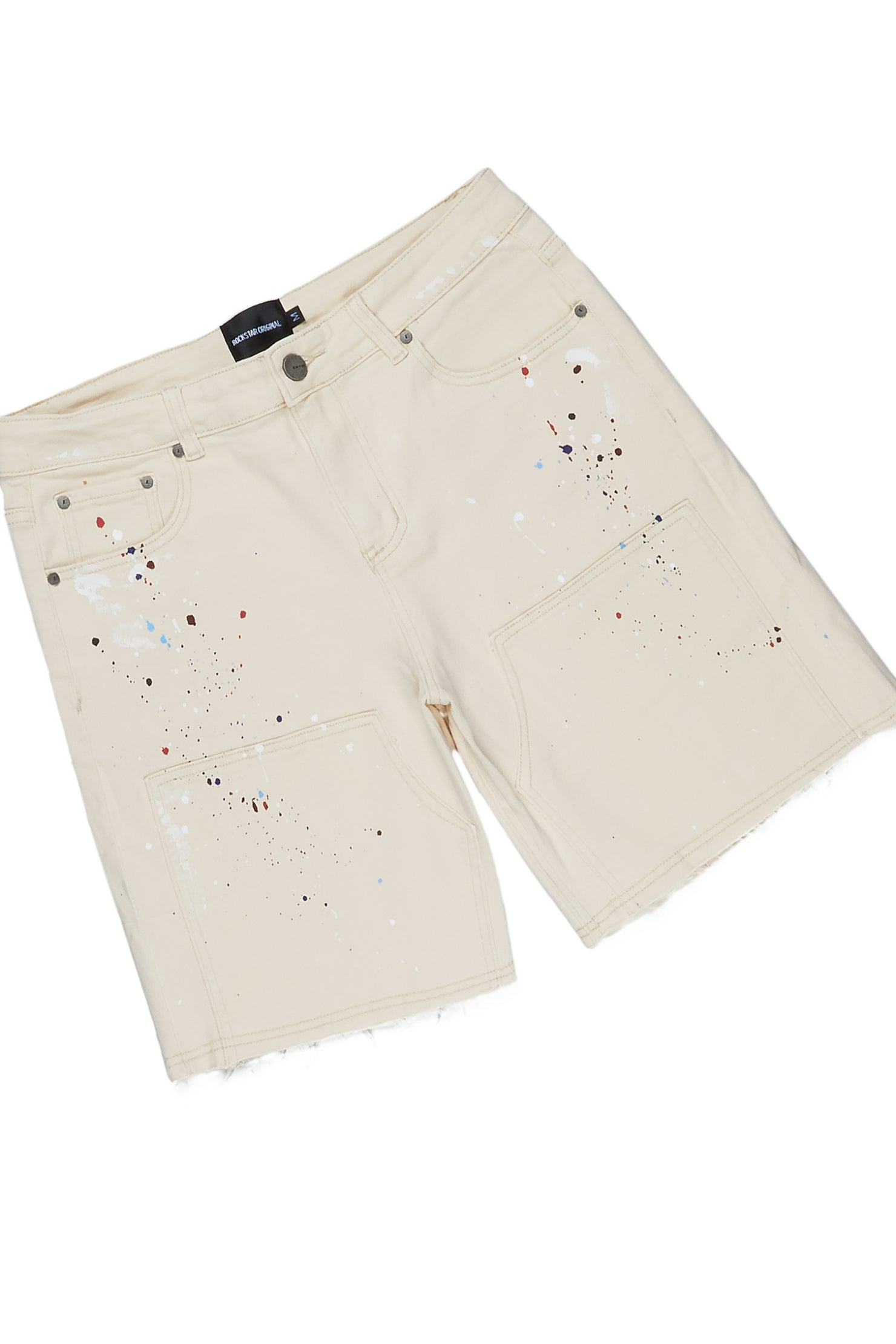 Skorps White/Cream T-Shirt Short Set