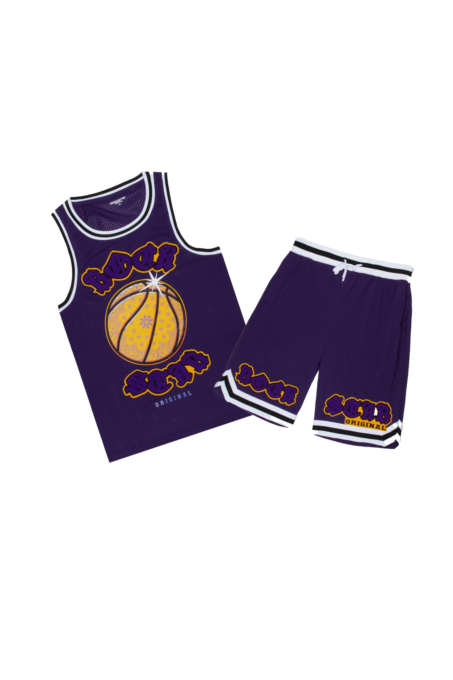 Thorias Jersey/Short Set-Purple