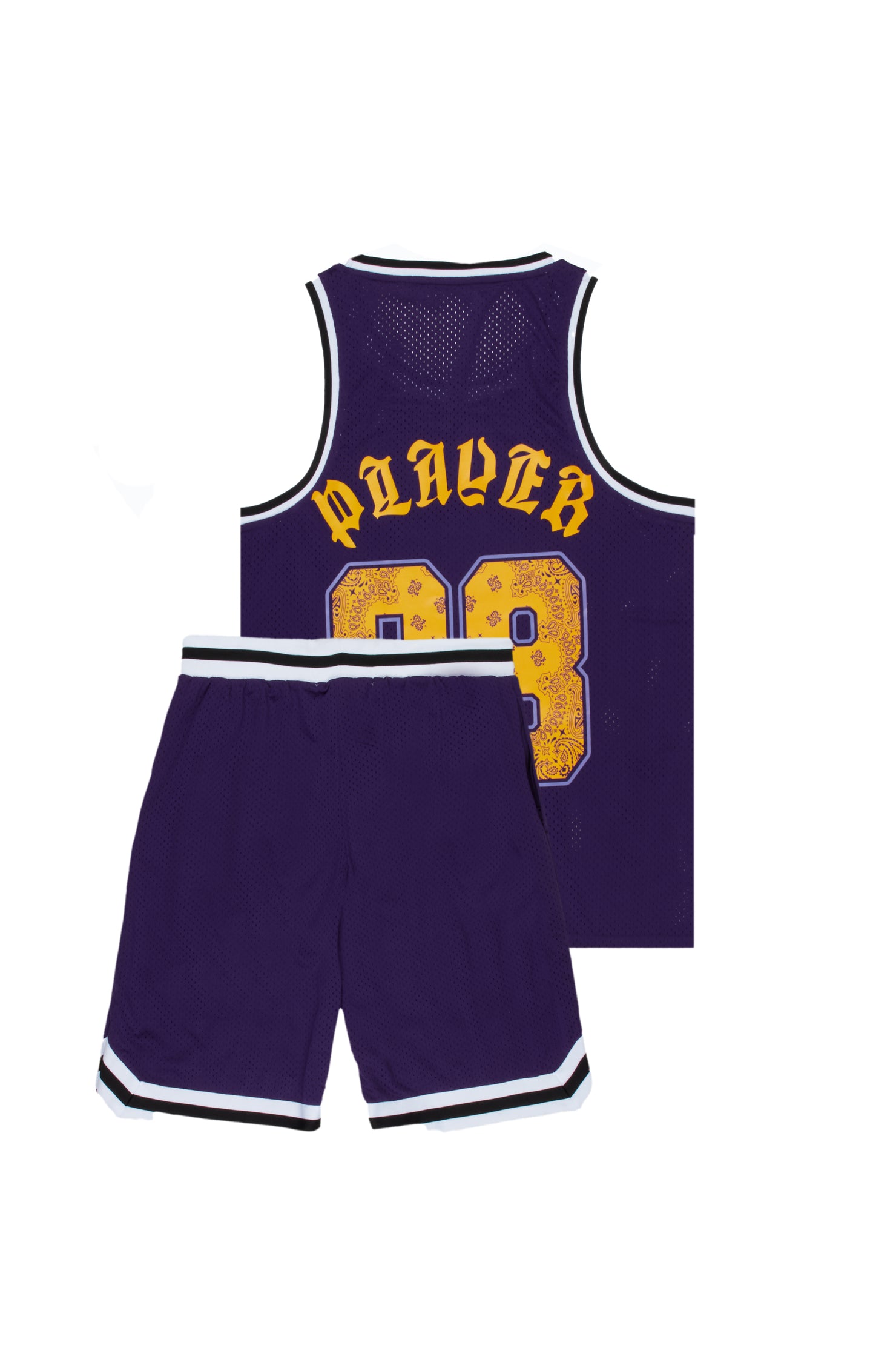 Thorias Jersey/Short Set-Purple