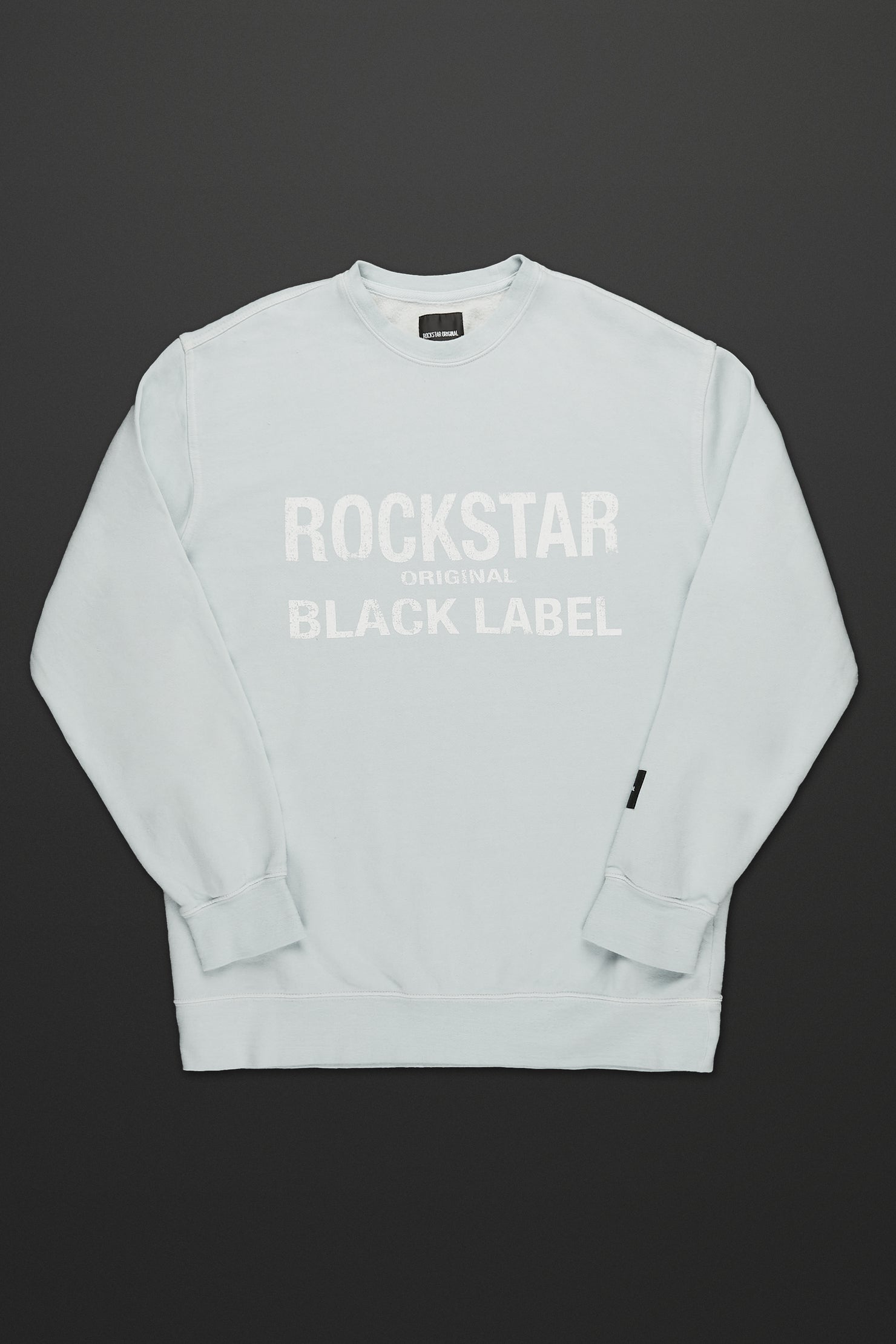 Telly Light Blue Graphic Crewneck