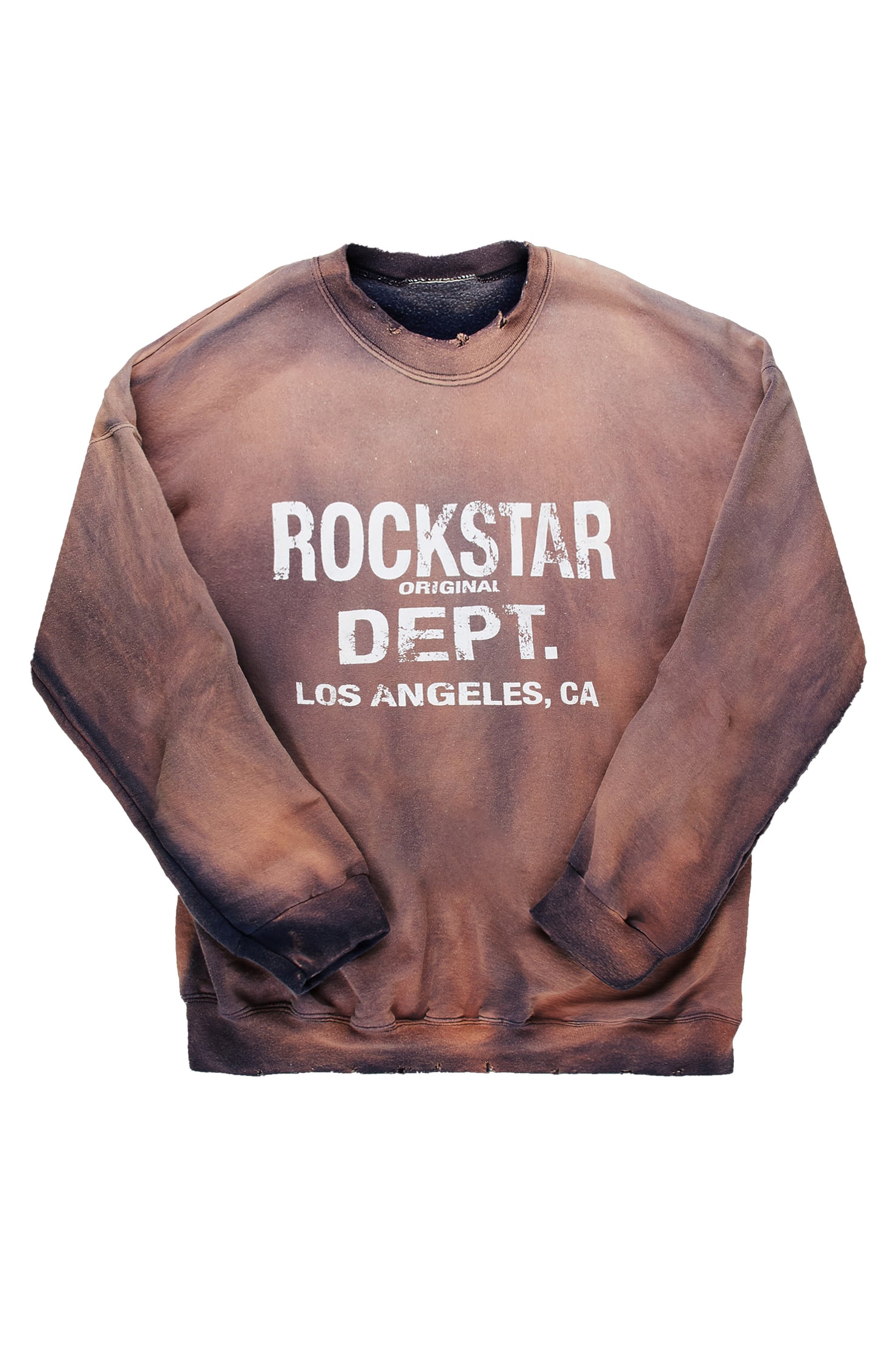 Telly Wine Graphic Crewneck