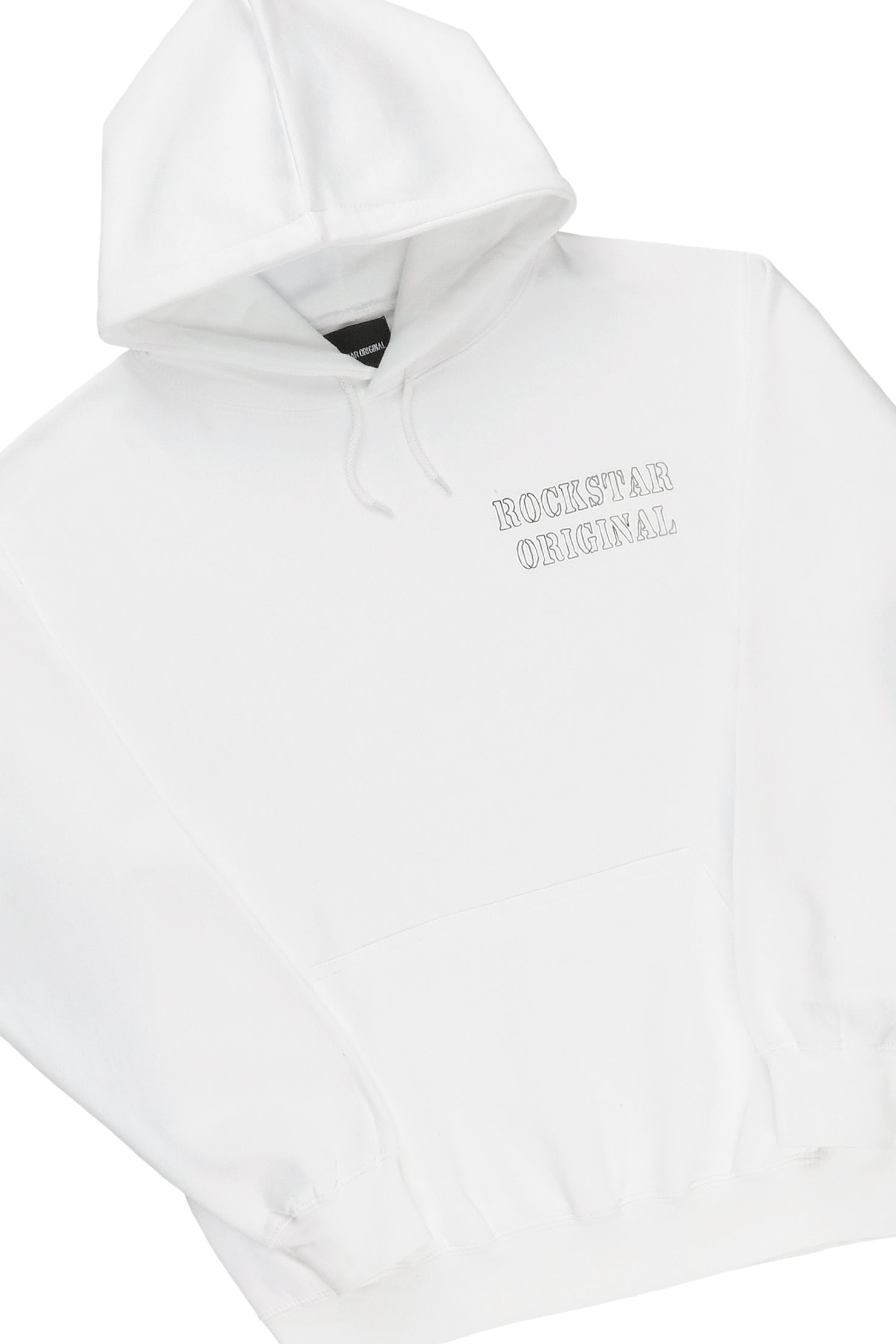 Toxic White Hoodie Track Set