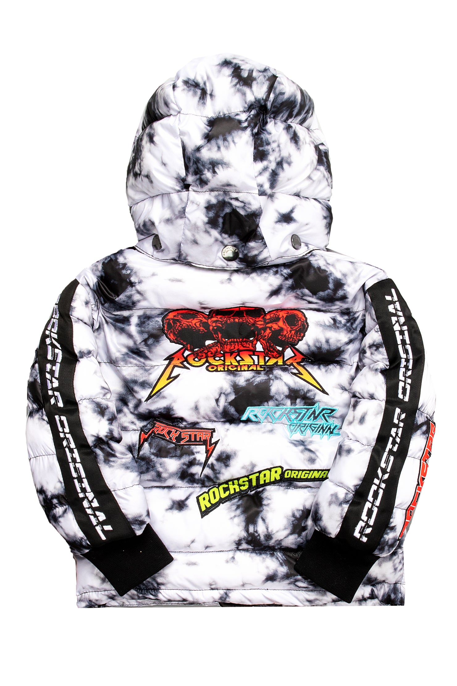 Kids Giovan Jacket-Blk/Wht