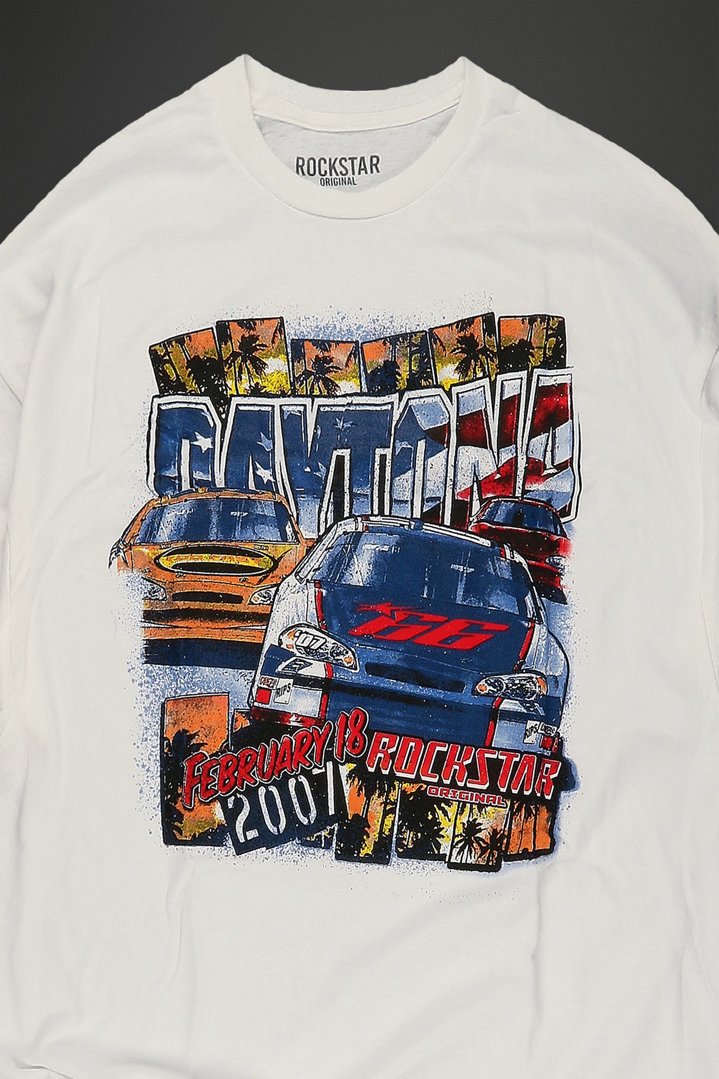 Waylen White Oversized Graphic T-Shirt