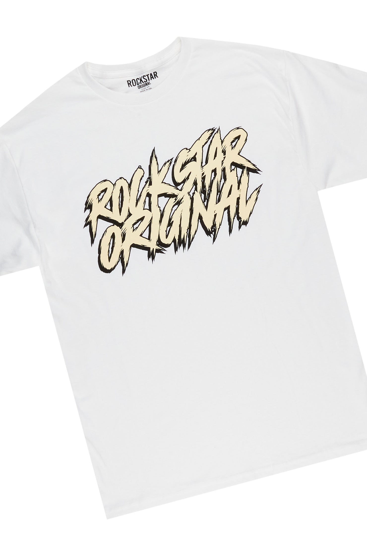 Zustrand White/Cream T-Shirt Short Set