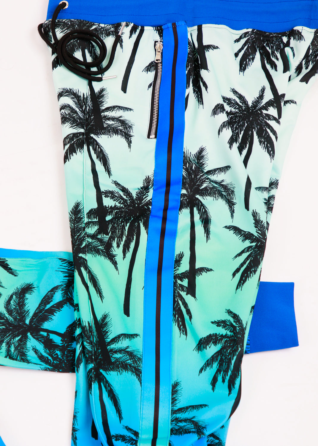 Eves Palm Print Set (Blue)